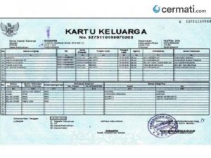 Cara Update Kartu Keluarga Online