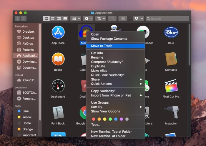 Cara Uninstall Aplikasi Di Mac