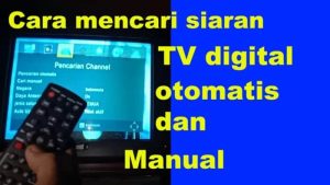 Cara Memprogram Tv Digital