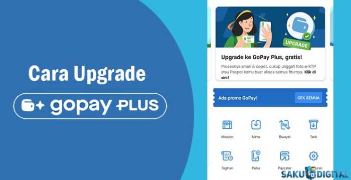 Cara Upgrade Gopay