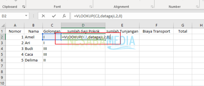 Cara Vlookup Beda Sheet