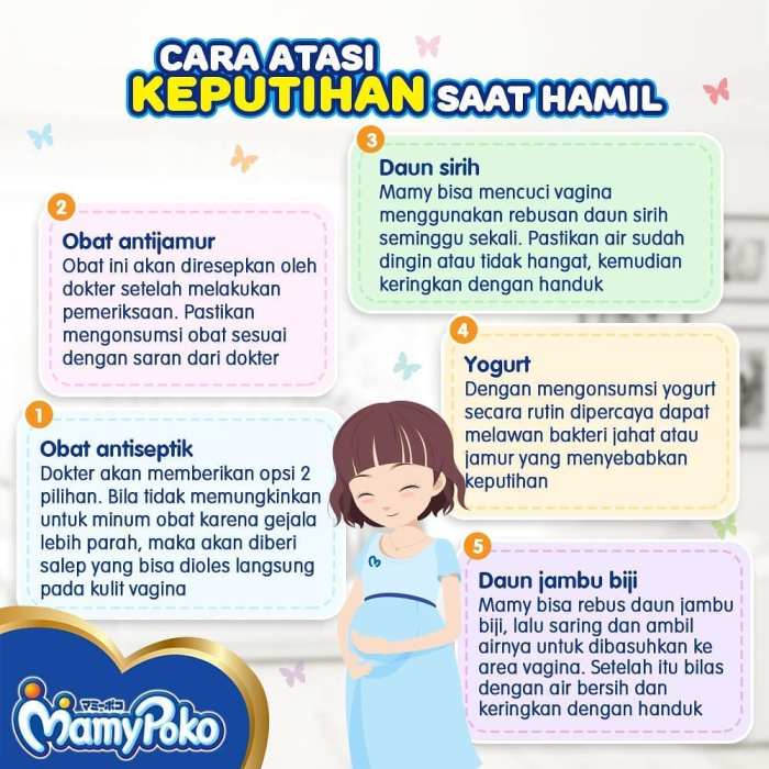 Keputihan mengatasi cara hamil gangguan comzeal