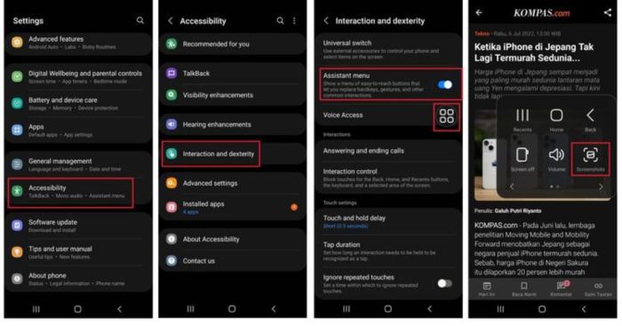 Cara Screenshot dengan HP Samsung, Bisa dengan Perintah Suara