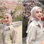 Yulita MCI5 Berlibur di Namsan Tower di Tengah Mekarnya Sakura