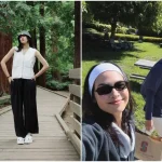10 Potret Liburan Maudy Ayunda di Awal Musim Panas AS