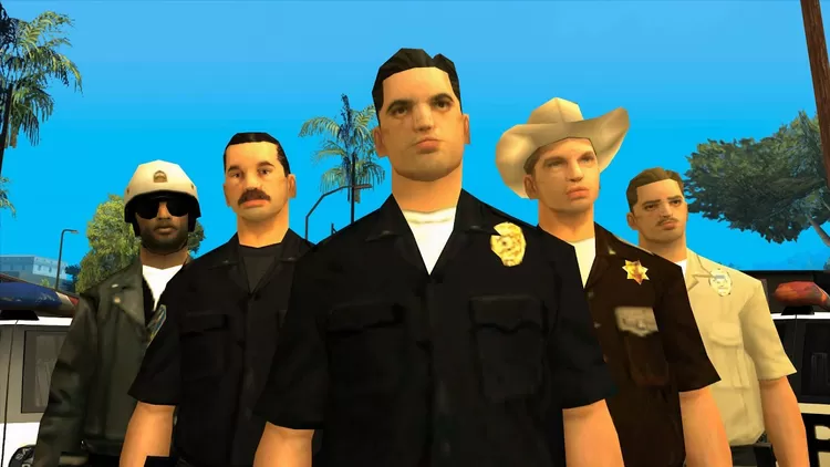 Cheat anti polisi GTA San Andreas