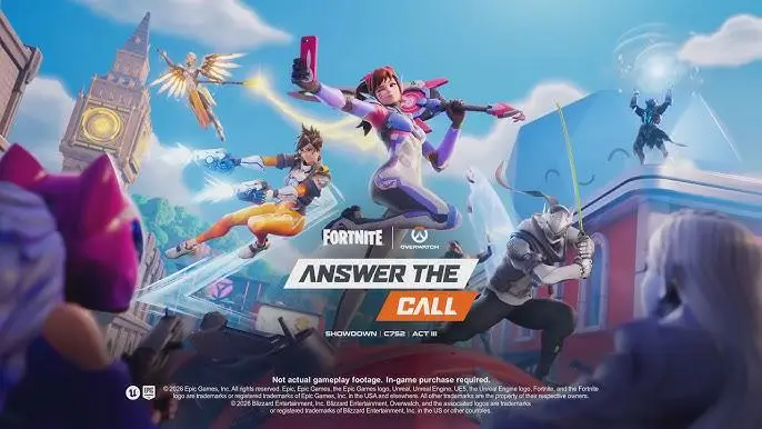 Fortnite Kedatangan Empat Hero Ikonik dari Overwatch