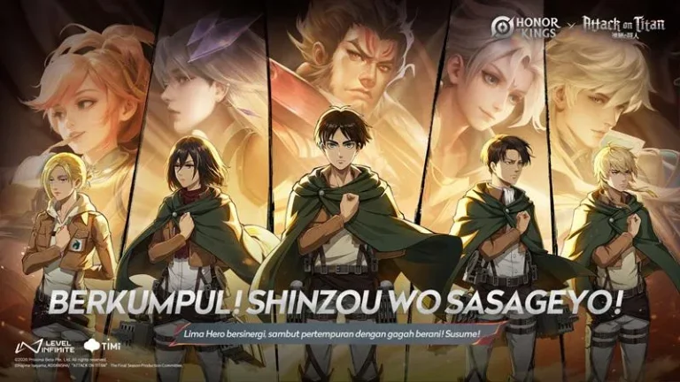 Game Populer Kolaborasi dengan AOT yang Sukses Besar