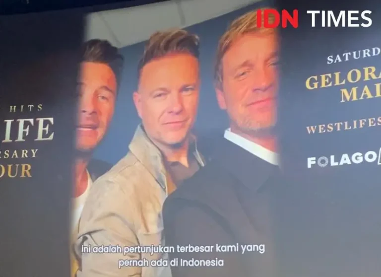 Harga Tiket Konser Westlife di GBK Jakarta, Mulai Rp850 Ribu