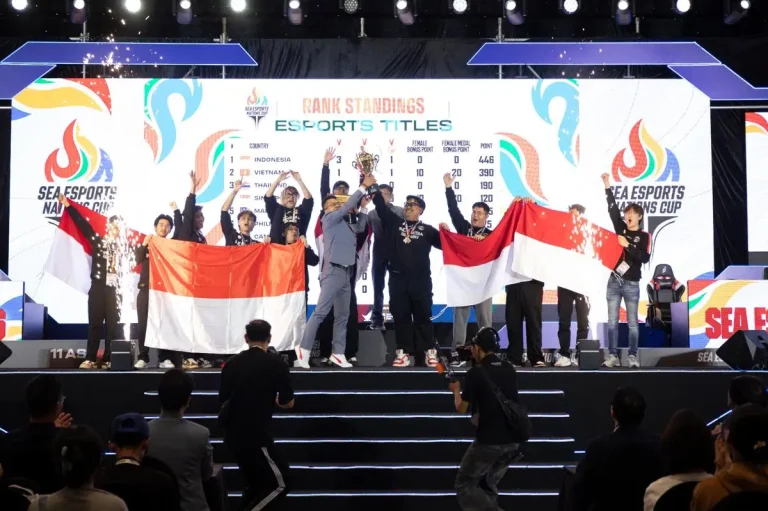 Indonesia Raih Gelar Juara Umum SEA Esports Nations Cup
