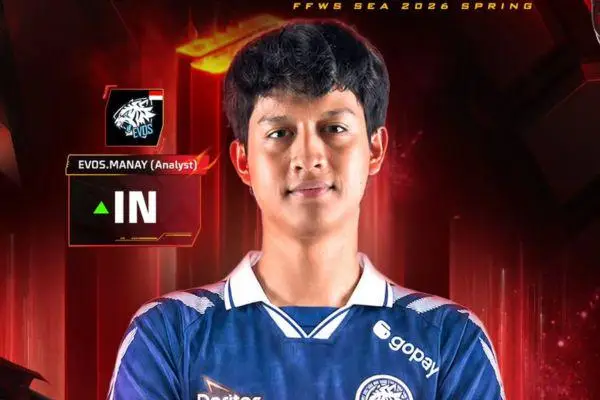 Manay Menjabat sebagai Analis EVOS Divine di FFWS SEA 2026