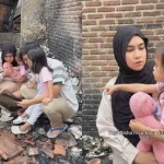 Momen Anisa Rahma Pertama Kali Bawa Anaknya Pulang Setelah Kebakaran