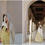 Regina Phoenix di Masjid Agung Sultan Qaboos Oman