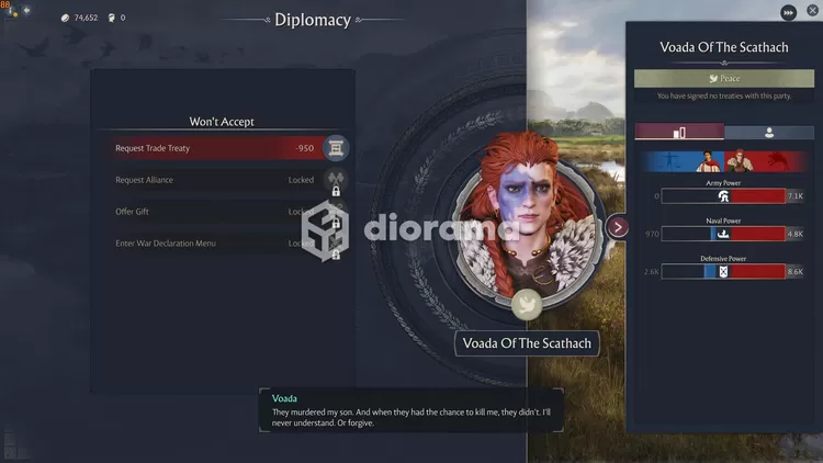 Kamu bisa memilih untuk perang atau damai, tapi syarat untuk damai beragam untuk kota yang dikendalikan AI / Ubisoft