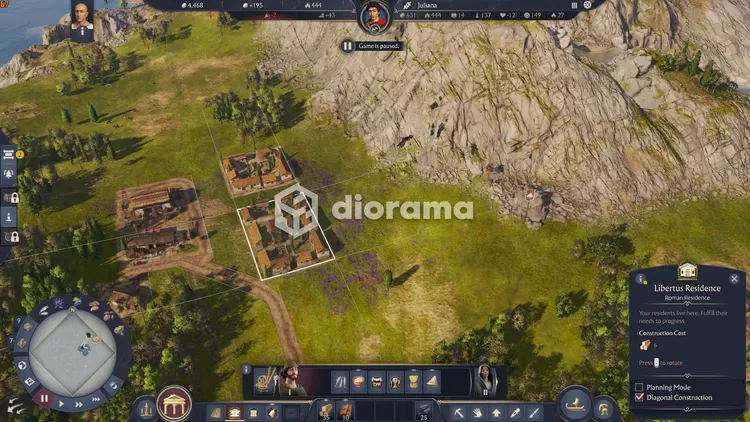 Kamu bisa bebas membangun apapun tanpa harus menggunakan tile-based seperti kebanyakan game city builder lainnya, ini sudah ciri khas seri Anno / Ubisoft
