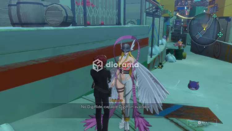 Kamu nggak bisa menunggangi Angewomon, karena nggak semua Digimon besar bisa ditunggangi / Bandai Namco