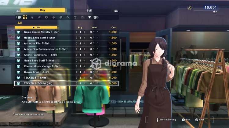 Saya heran, game keluaran tahun 2025 nggak bisa bulk-buy di toko NPC, harus pilih satu-satu / Bandai Namco