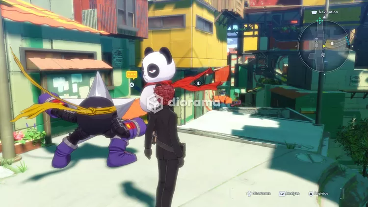 Kamu bisa melihat bagaimana damainya dunia digital dengan warganya yang berisi ragam Digimon yang bersuka cita / Bandai Namco