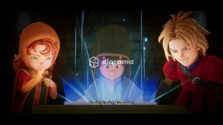 Kamu, Maribel, dan Kiefer masuk ke portal masa lalu / Square Enix