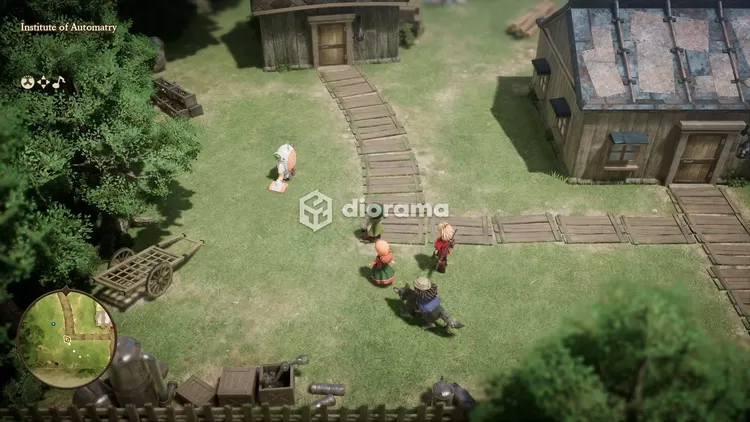 Tampilannya membuat kita melihat seperti tengah mengendalikan 'mainan berjalan' / Square Enix