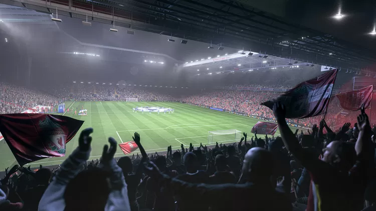 Atmosfir pertandingan lebih terasa dengan sorakan penonton yang lebih hidup