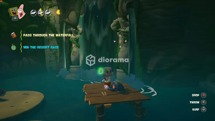 Hanya Patrick yang bisa mengangkat barang / THQ Nordic