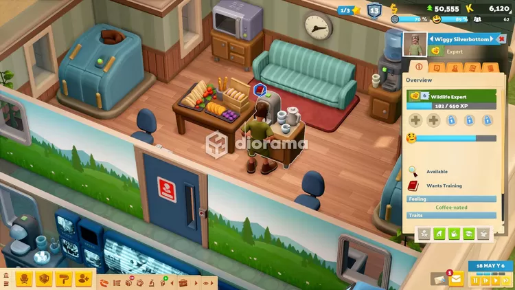 Wiggy adalah NPC yang tidak minta bayaran, sangat spesial juga karena dia tidak bisa hilang dalam ekspedisi / SEGA, Two Point Studios
