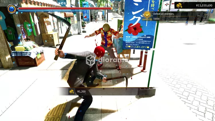 Kamu harus bisa combo yang bakal susah banget kalau hanya terbiasa button-mashing menggunakan Ryukyu Style / SEGA