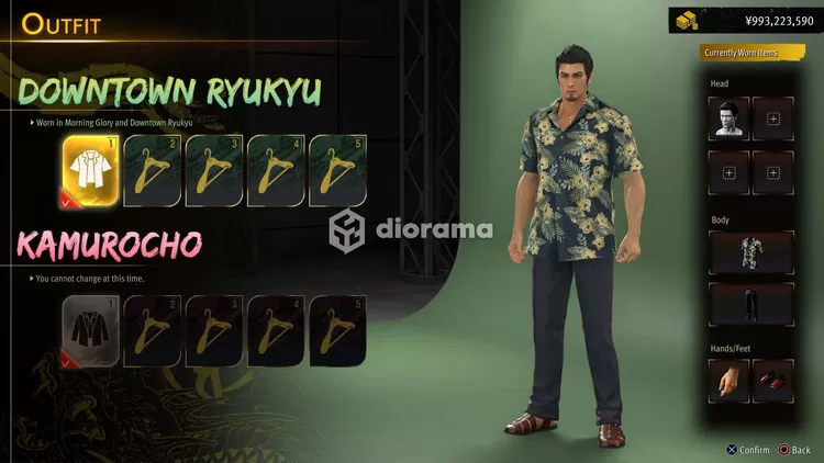 Kamu bisa ganti baju, mengingatkan pada A Man Who Erased His Name / SEGA