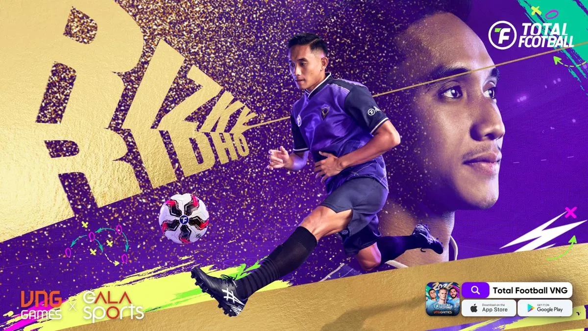 Rizky Ridho Jadi Brand Ambassador Total Football VNG
