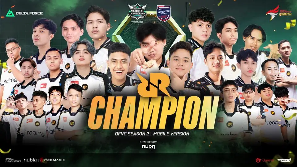RRQ Raih Gelar Juara Delta Force National Championship Season 2