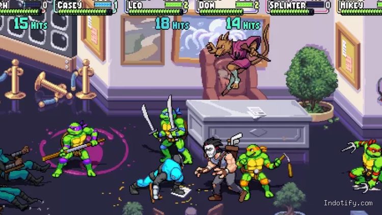 Teenage Mutant Ninja Turtles Shredder's Revenge / Tribute Games, Dotemu, Gamirror Games