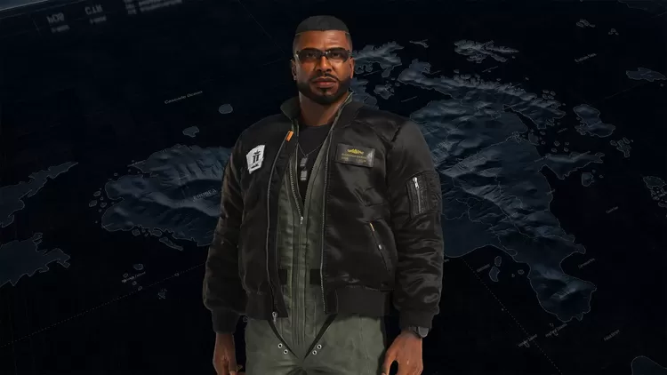 Ace Combat 8 Wings of Theve - Ellington Baxter / Bandai Namco