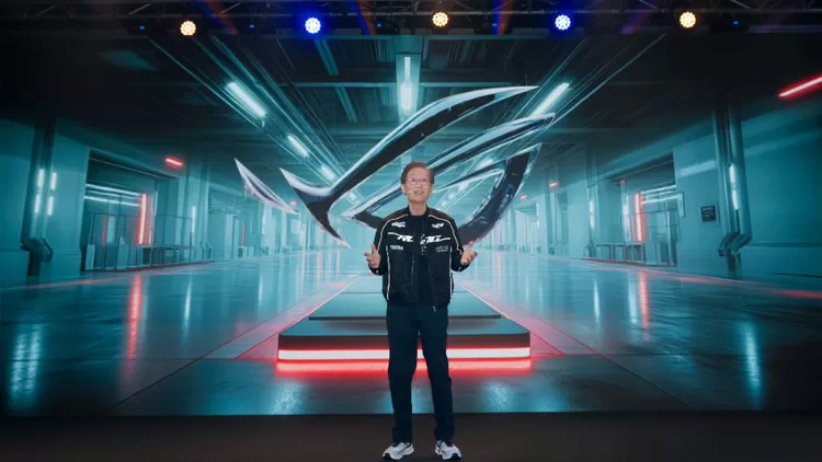 Chairman ASUS, Jonney Shih dalam pidato pembukaannya / ASUS
