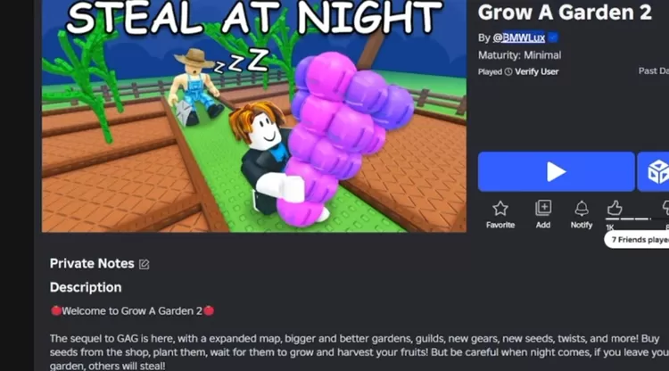 Bocoran Tanggal Rilis Grow a Garden 2, Apa Saja yang Bisa Kita Ketahui?