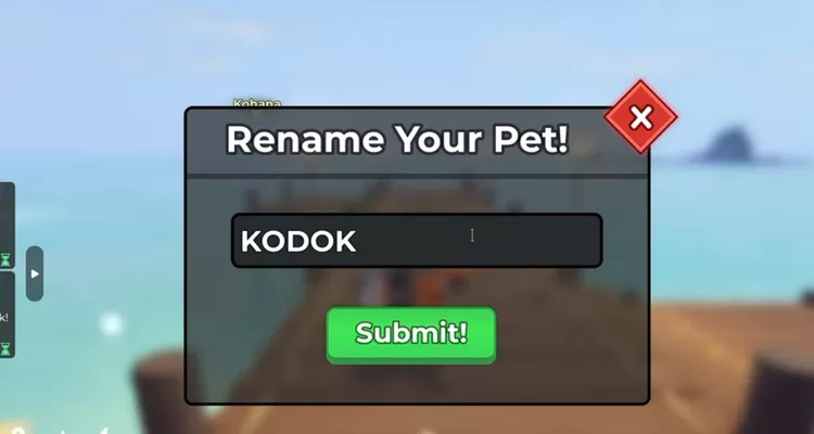 Cara Rename Pet Kamu di Fish It Roblox, Ganti Nama Pet Favorit dengan Mudah