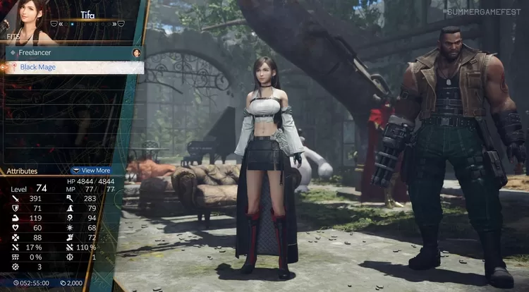 Fitur kostum dalam Final Fantasy VII Revelation bakal punya mekanisme layaknya job class