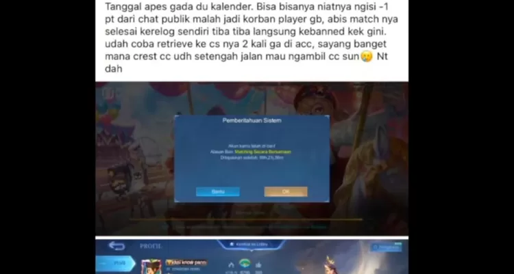 Hati-Hati Cari Tim di Chat Global Mobile Legends, Akun Bisa Terkena Ban hingga 90 Hari?