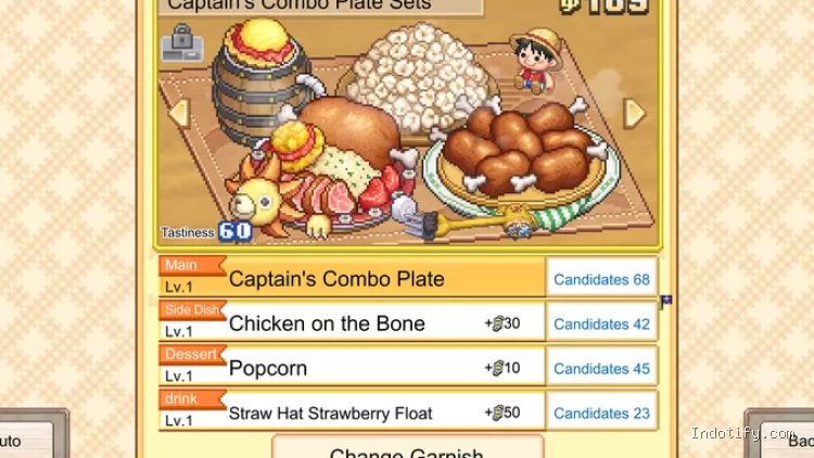 One Piece Grand Gourmet / Kairosoft, Bandai Namco