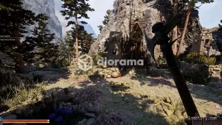 Setiap petualanganmu akan dimanjakan dengan visual yang memukau / Paraglacial, THQ Nordic