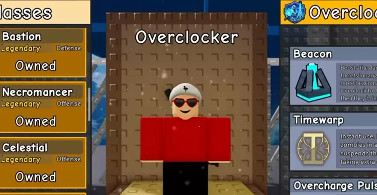 Overclocker Class Guide Survive Zombie Arena, Skill Baru yang Sangat Kuat untuk Tim