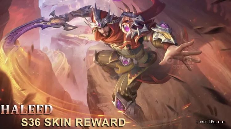 Skin Khaleed akan jadi hadiah di Season 36