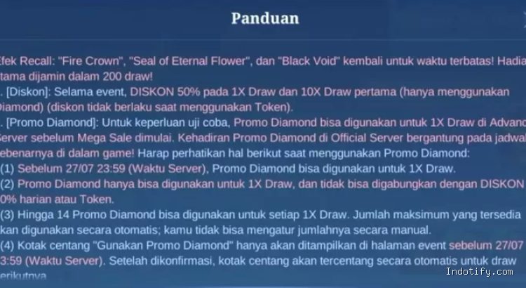 Bocoran Event Recall Resale Diamond Kuning Mobile Legends: Daftar Recall, Harga