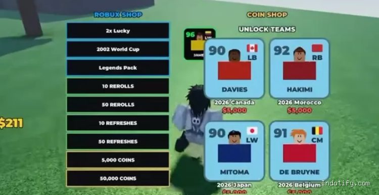 Build a Soccer Squad Roblox Guide: Tips, Chemistry, Best Team, dan Cara Mendapatkan Pemain Terbaik