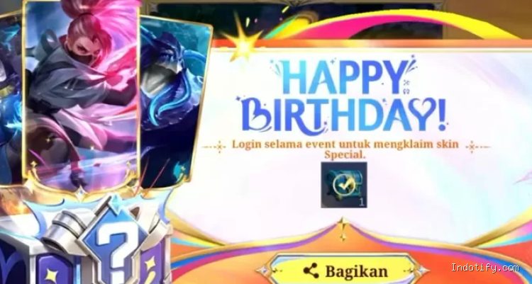 Cara Mendapatkan Skin Layla Collector Gratis di Event Ulang Tahun ke-10 Mobile Legends