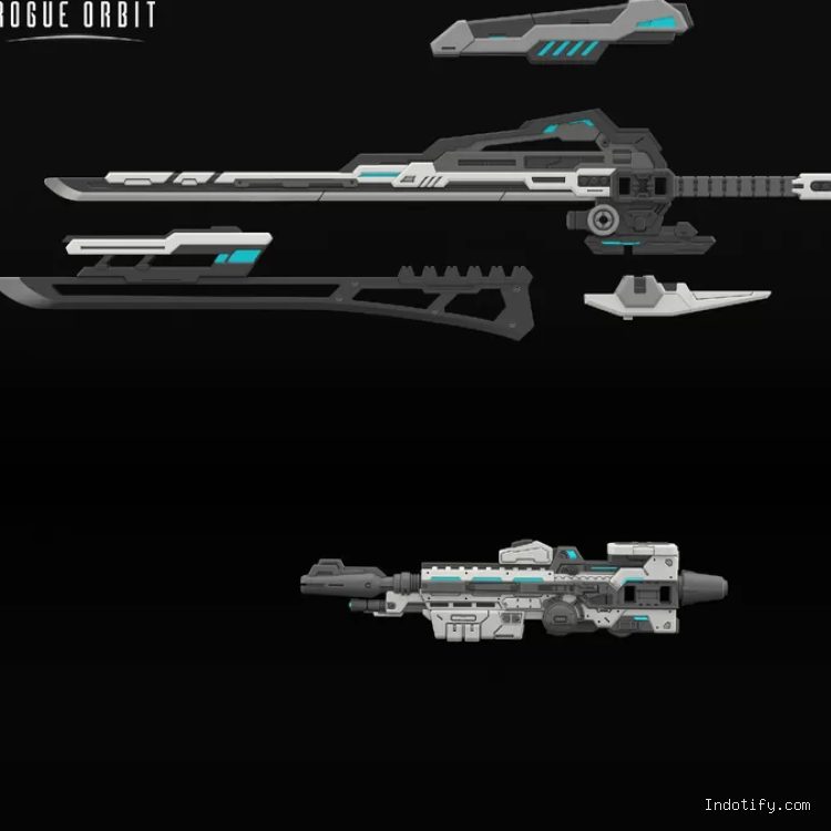 Gundam Rogue Orbit - Senjata Gundam Helix / Bandai Namco