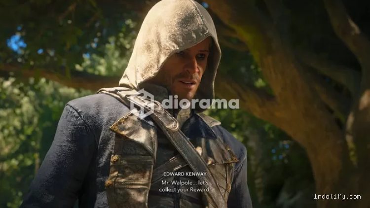 Sukses membunuh Duncan, Edward menyamar menjadi Assassin untuk mendapatkan uang / Ubisoft