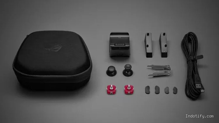Paket penjualannya sudah termasuk charger ASUS ROG Raikiri II Pro / ASUS
