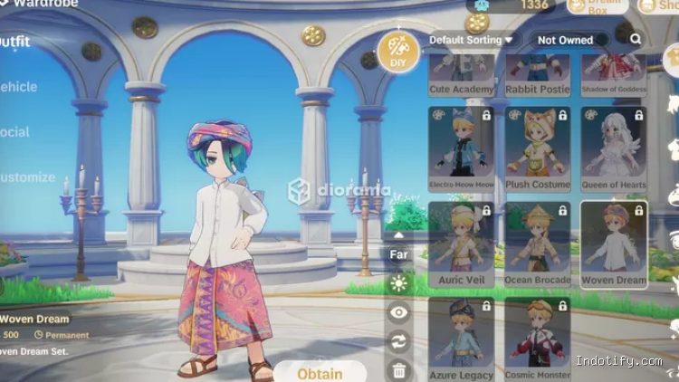 Ada sistem kostum juga, mirip-mirip lah sama game Ragnarok Mobile 3D lainnya yang fokusnya MMORPG / Gravity