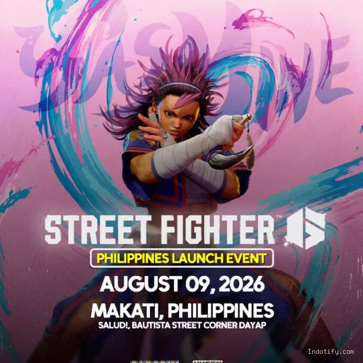 Acara spesial Yasmine di Filipina untuk sambut karakter asal Filipina pertama di sepanjang sejarah Street Fighter / Capcom